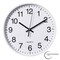 Clockswise Black Analog Clock – Silent, Non-Ticking for Wall, Office Desk, Table and Shelf, Battery-Operated Perfect for Home Office, Farmhouse Kitchen Decor, Bathroom, School and Bedroom Decor